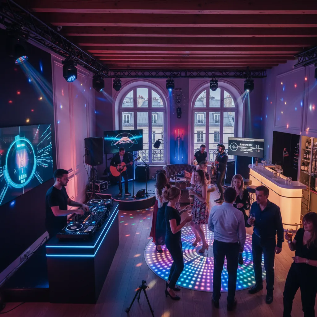 Animation musicale pour une soirée privée : créer une ambiance inoubliable